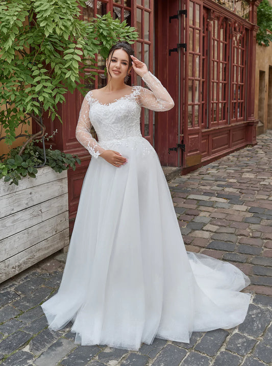 Vestidos de novia en tallas grandes en Tenerife y online.