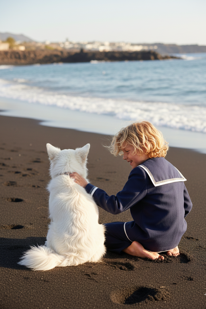 Marinero azul marino