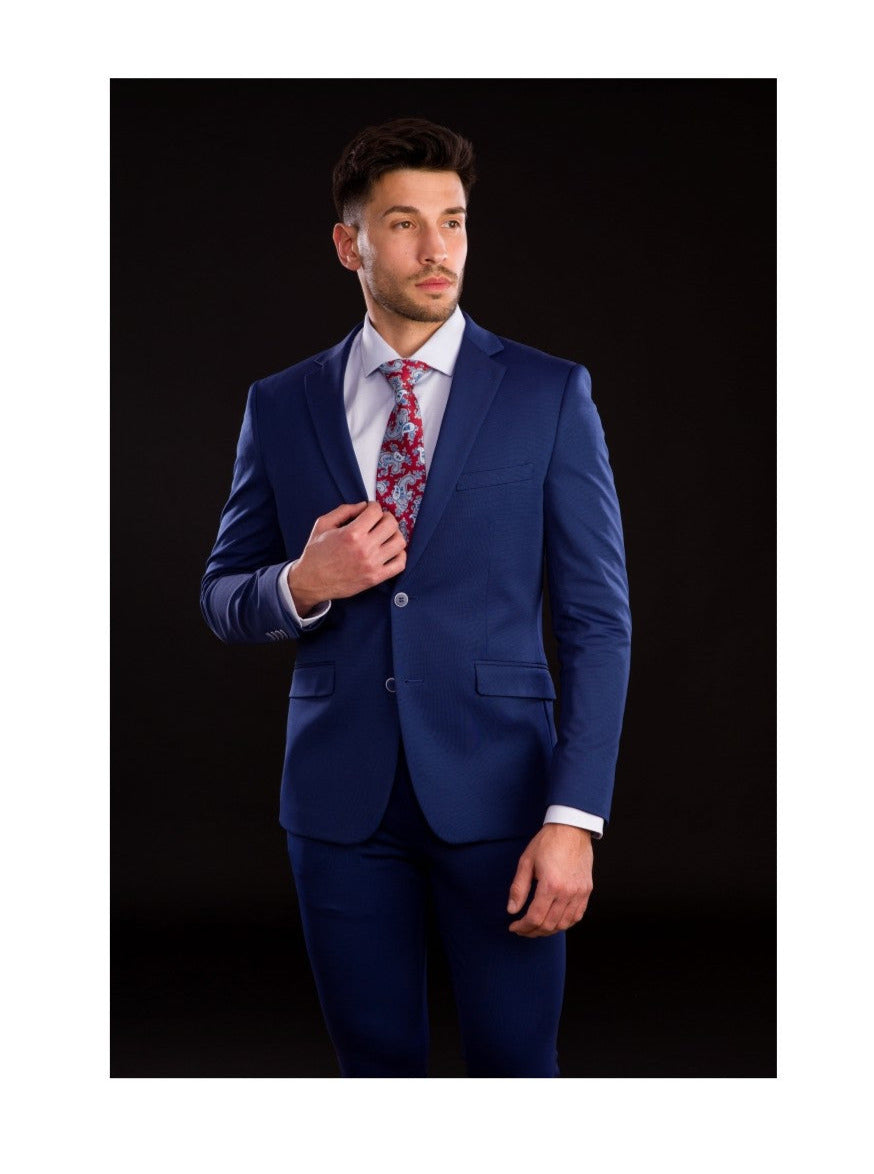 Blue gentleman's suit