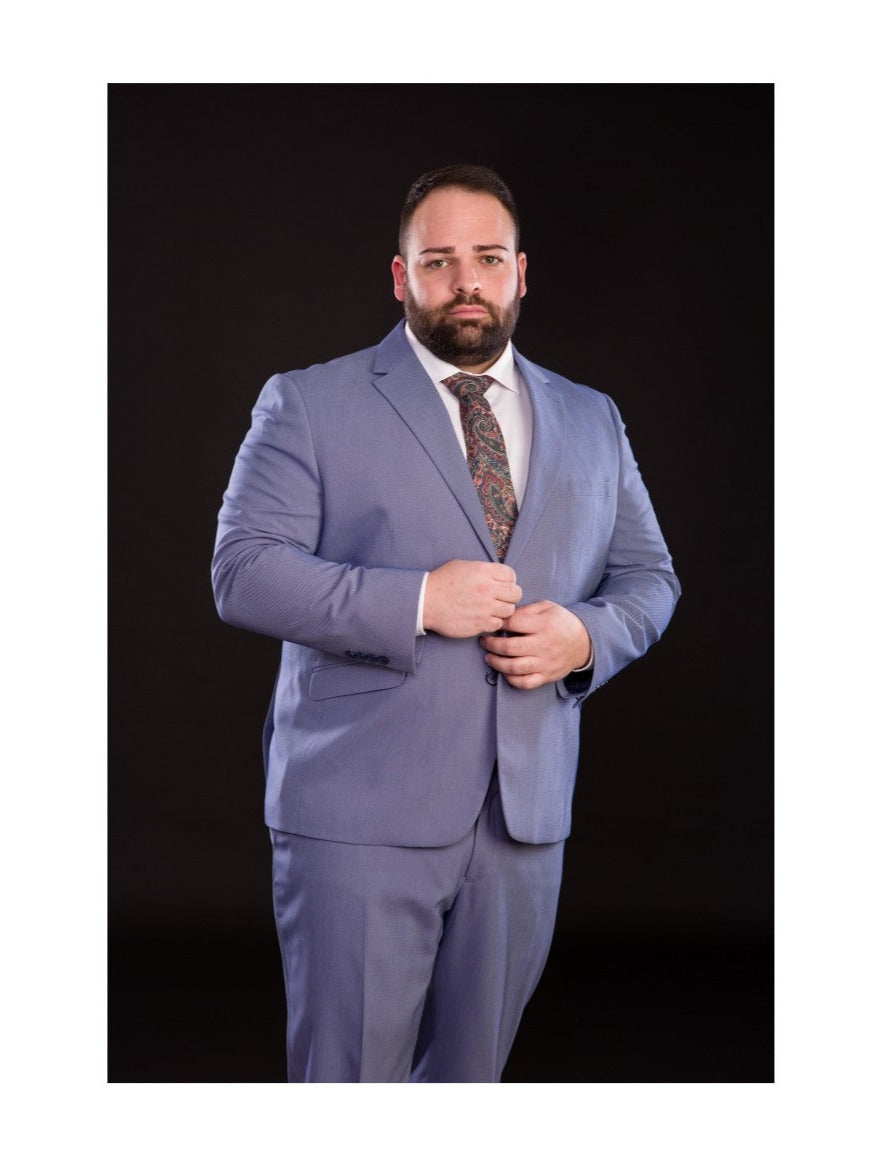 Traje caballero talla grande