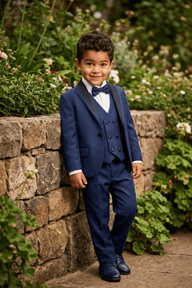 Traje de niño esmoquin 5 piezas