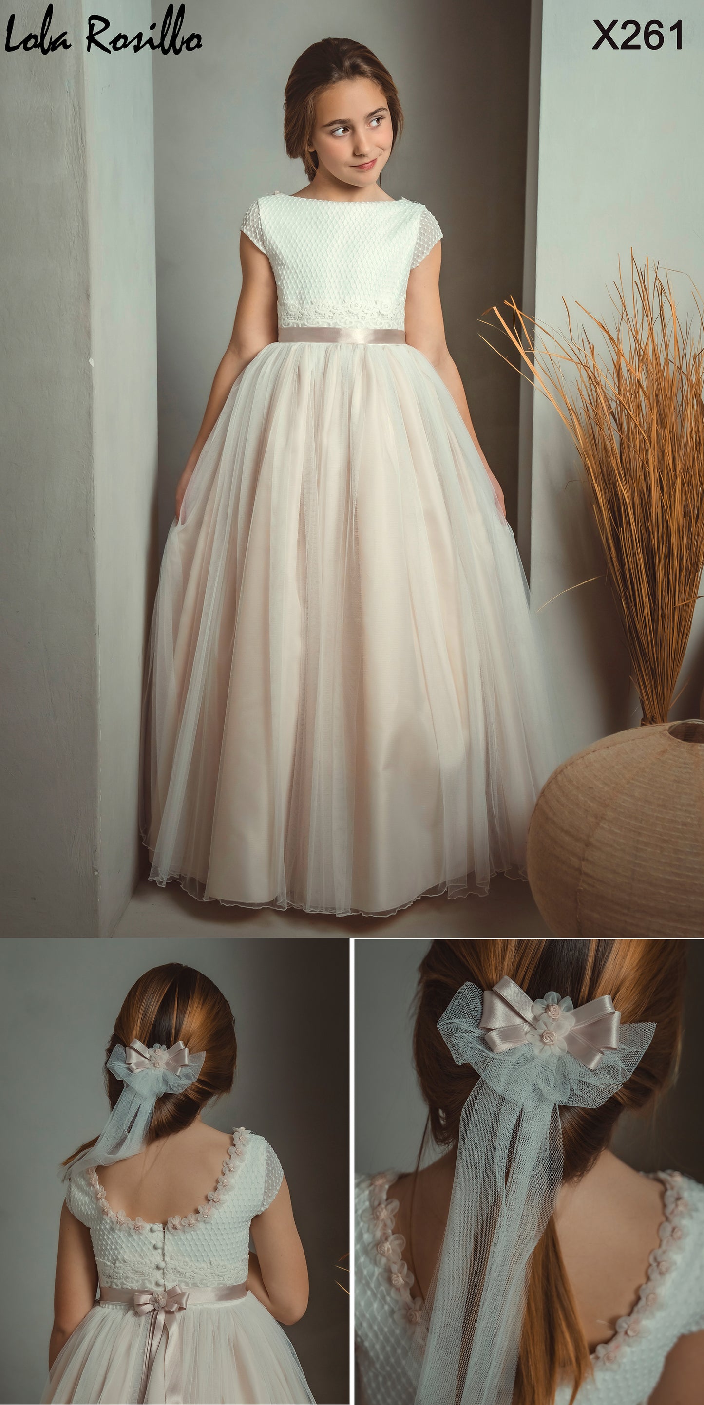 Vestido de comunión.Lola Rosillo modelo X261