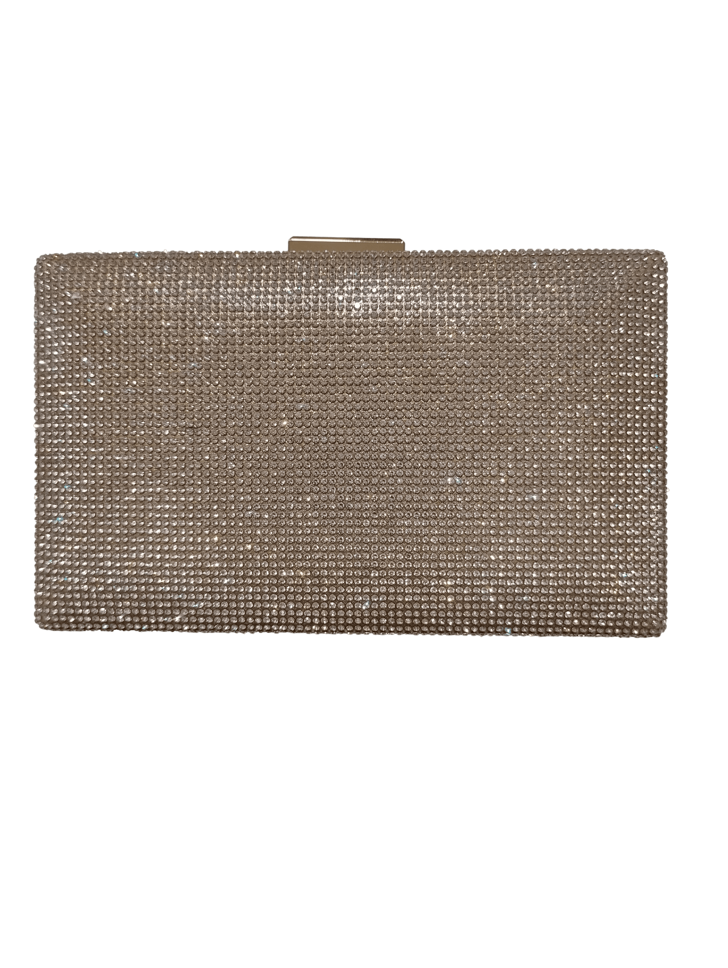 Bolso de fiesta dorado pedrería