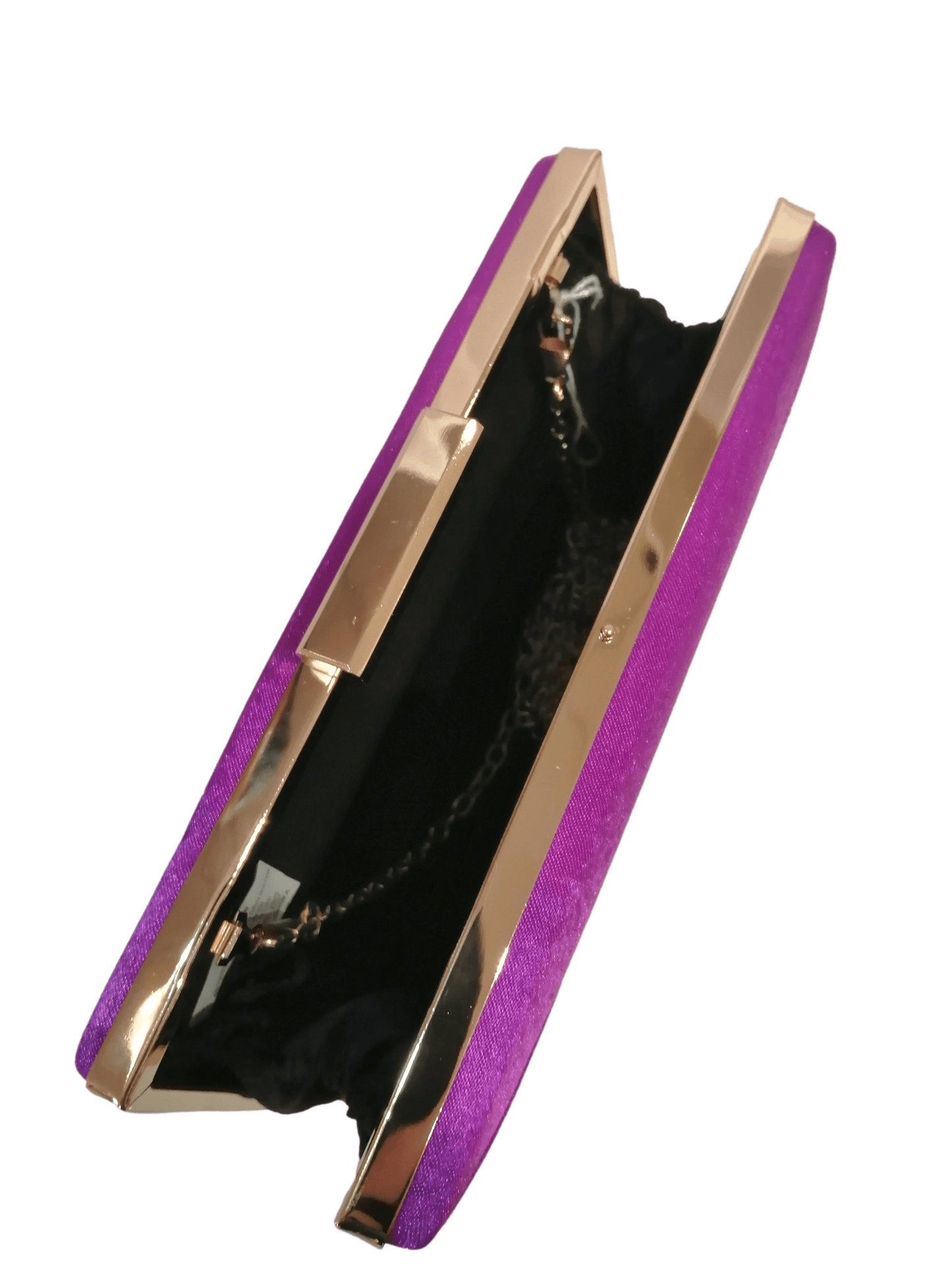 Clutch de fiesta color buganvilla
