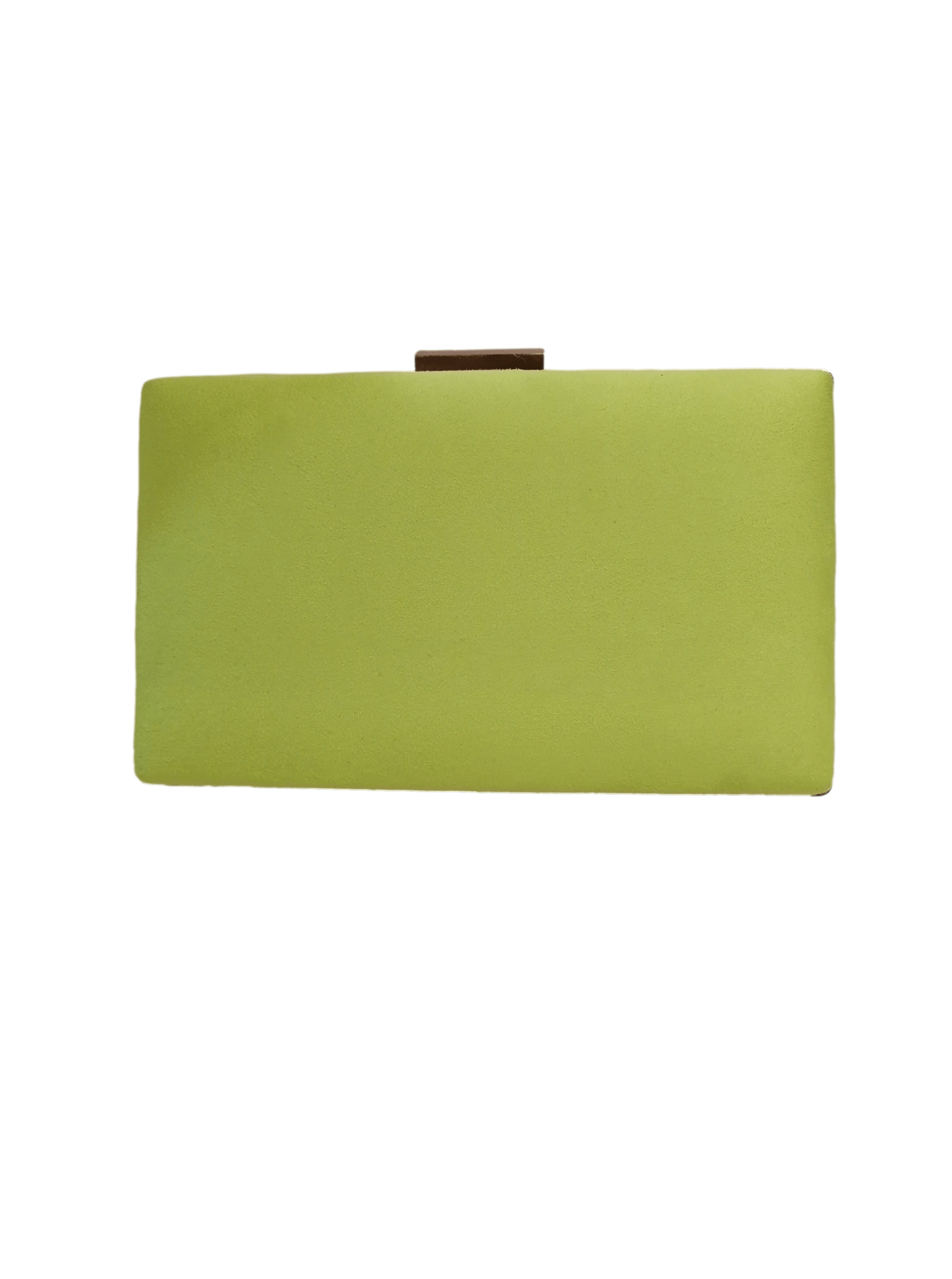 Clutch de fiesta color lima