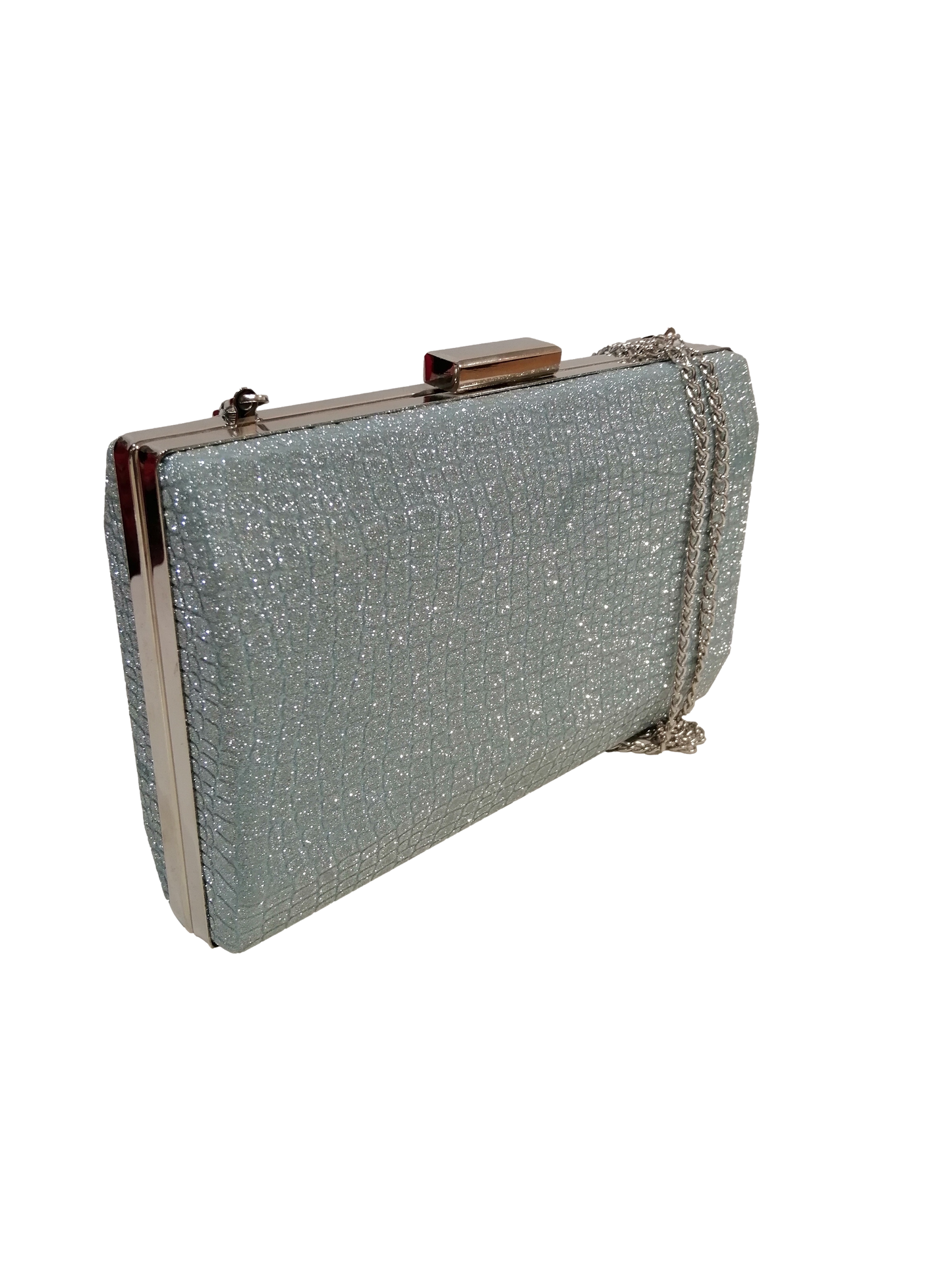 Light blue clutch