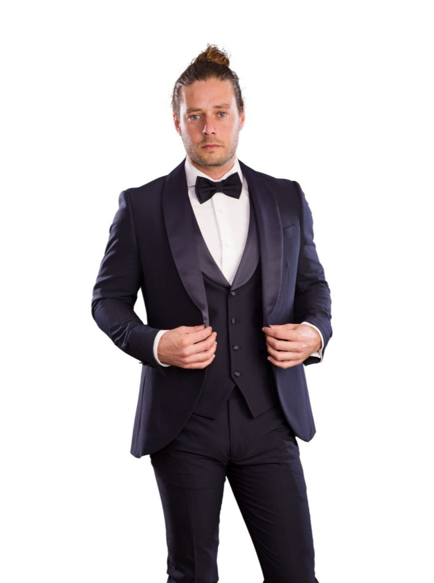 Traje de novio Craus marino