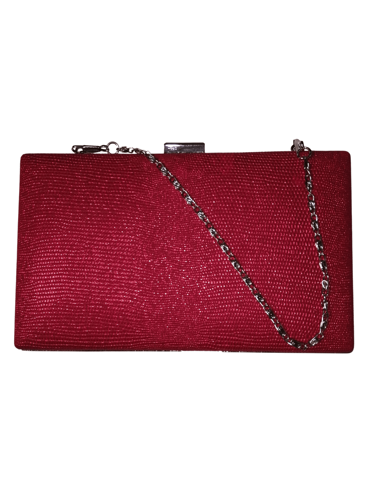 Clutch de fiesta rojo