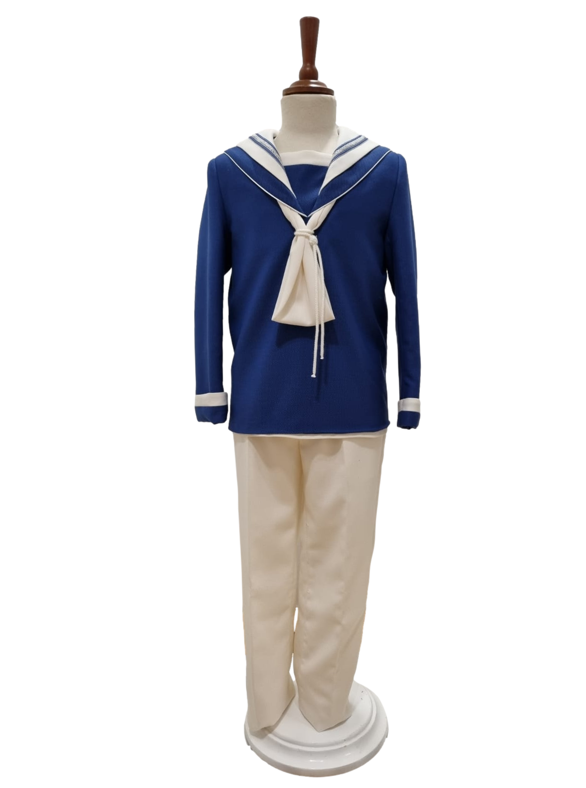 Marinero azul y crudo