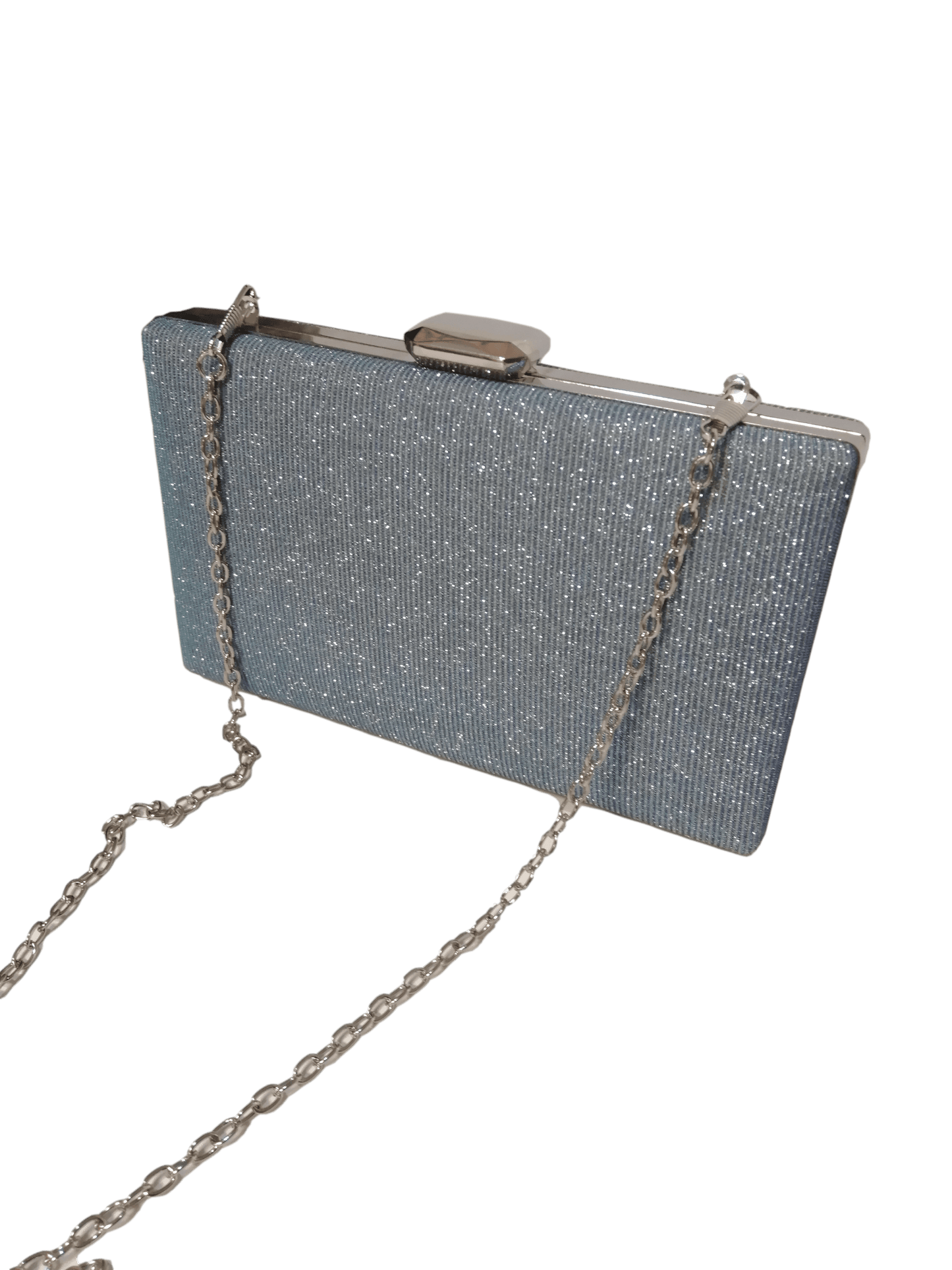 Bolso de fiesta gris azulado