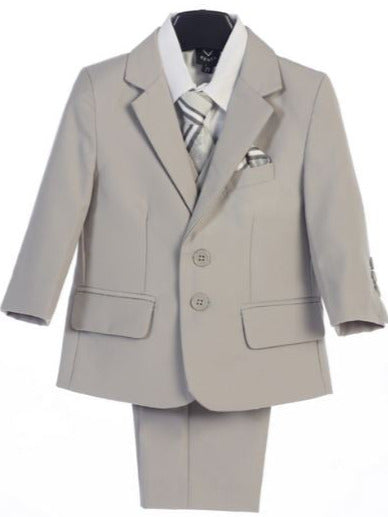 Boy's communion suit in grey