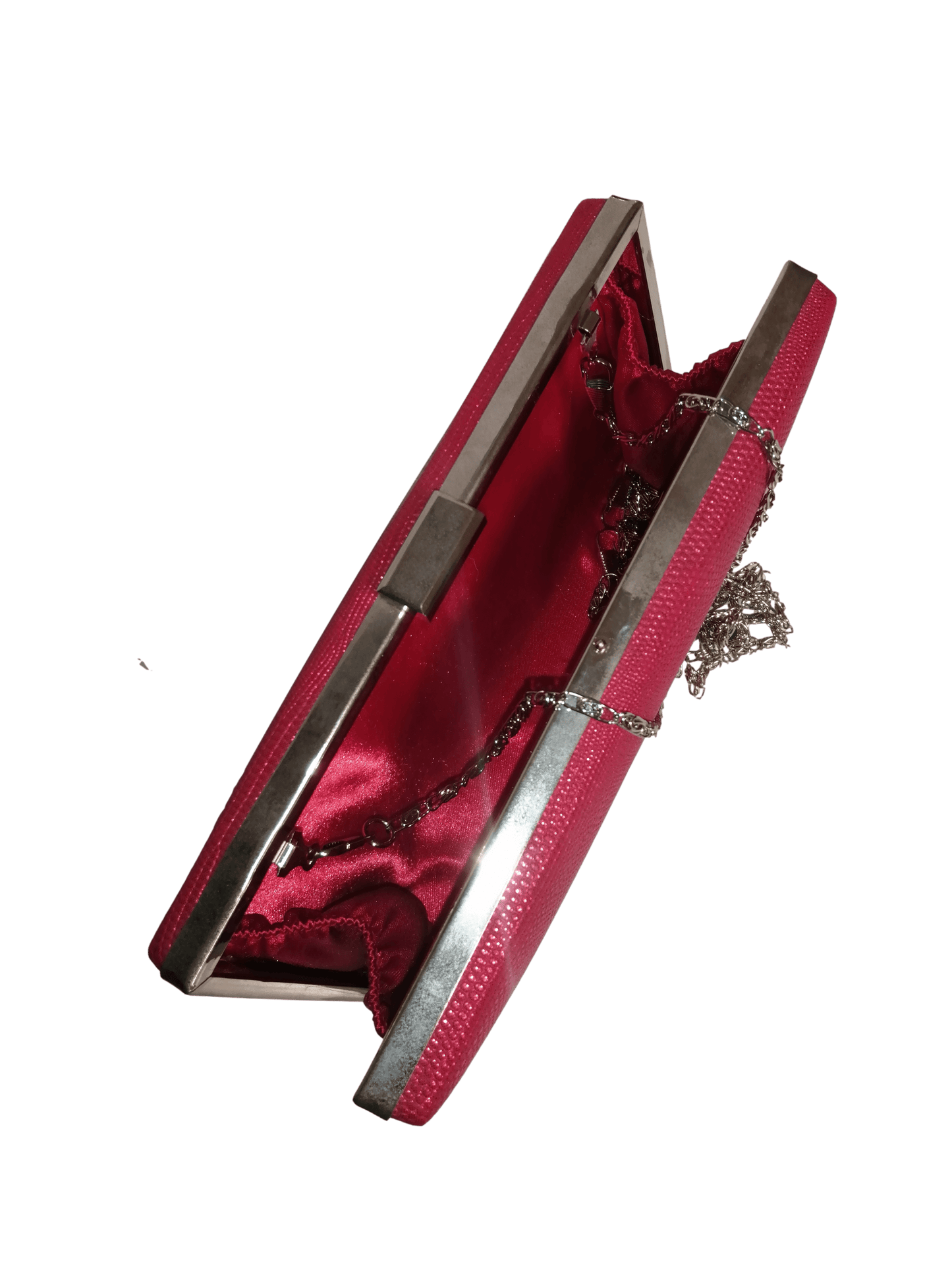 Clutch de fiesta rojo