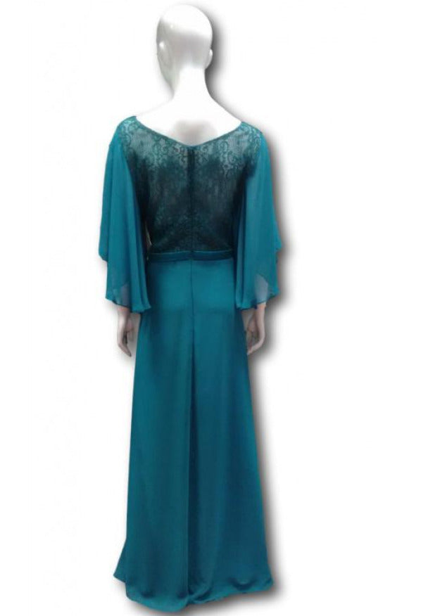 Vestido de fiesta largo curvy