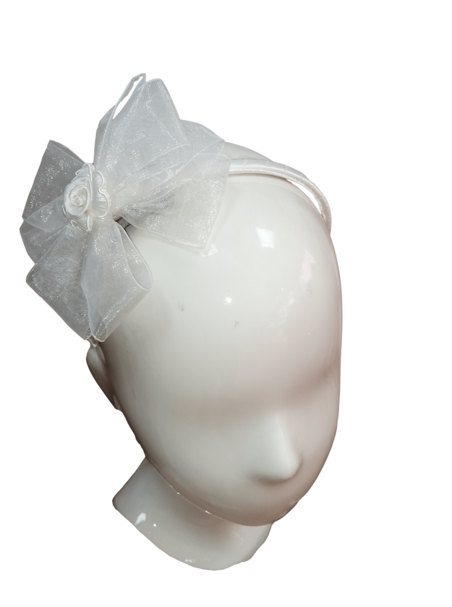 Diadema de comunión lazo