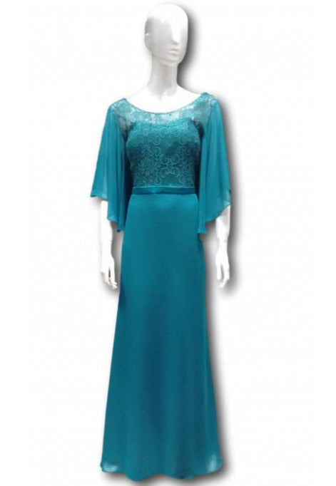 Vestido de fiesta largo curvy