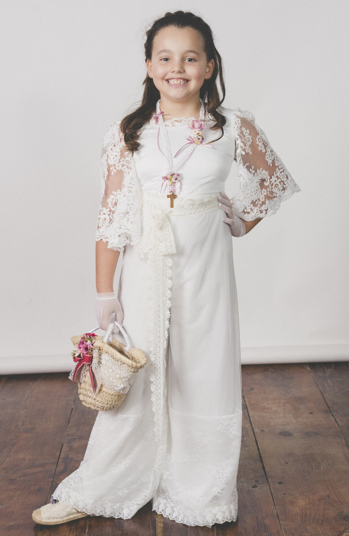 Mono comunión niña