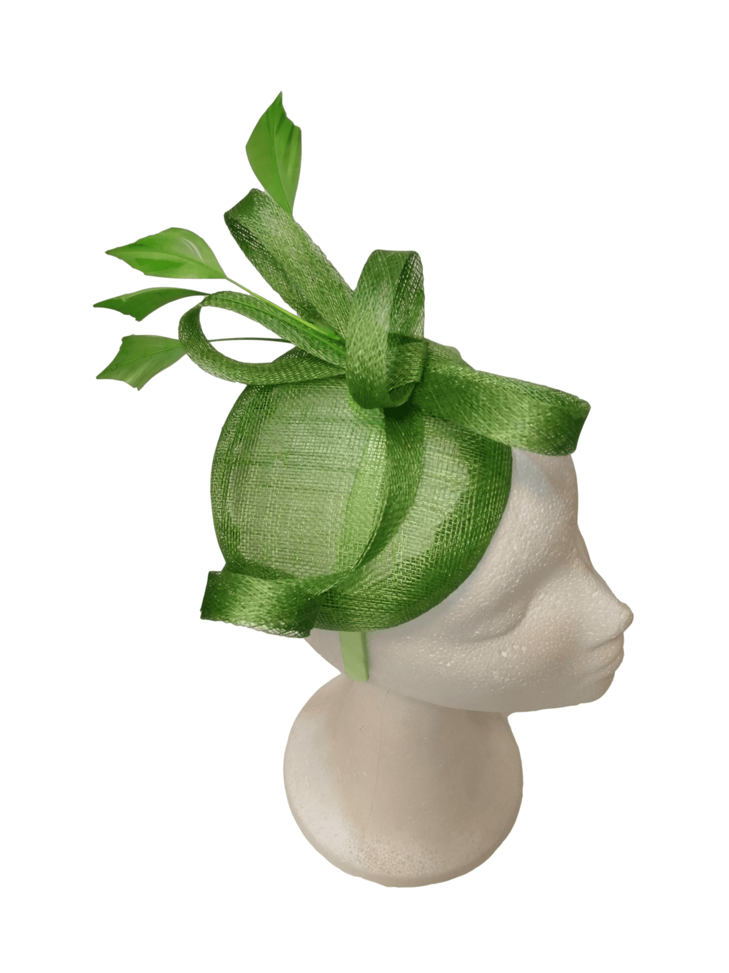 Green cap headdress