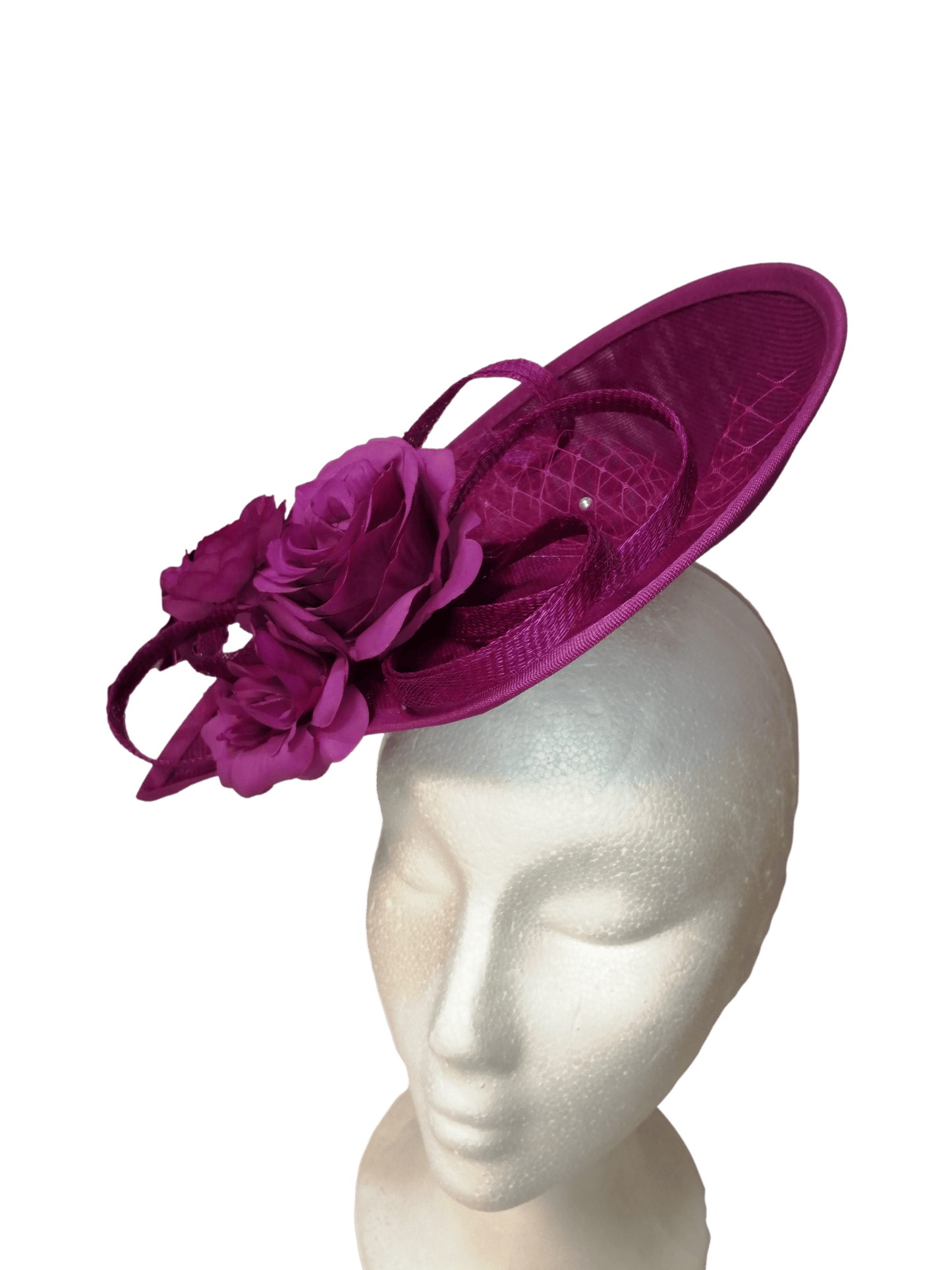 Tocado grande Morado