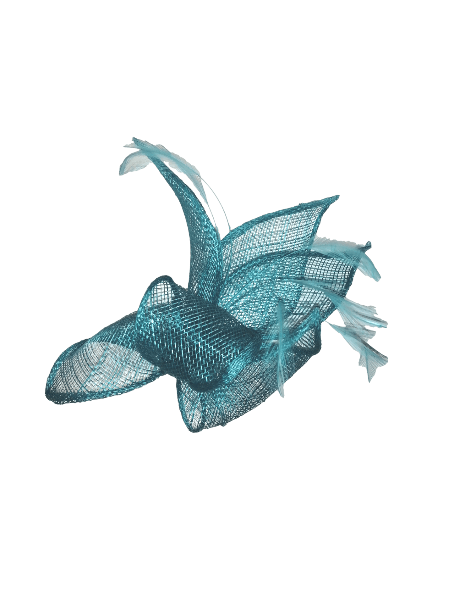 Tocado pequeño turquesa