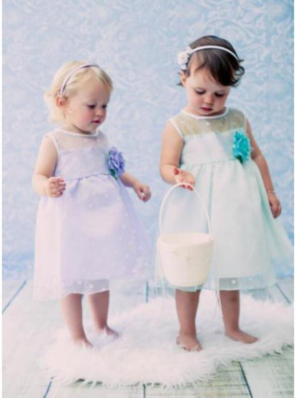 Vestido de arras de organza