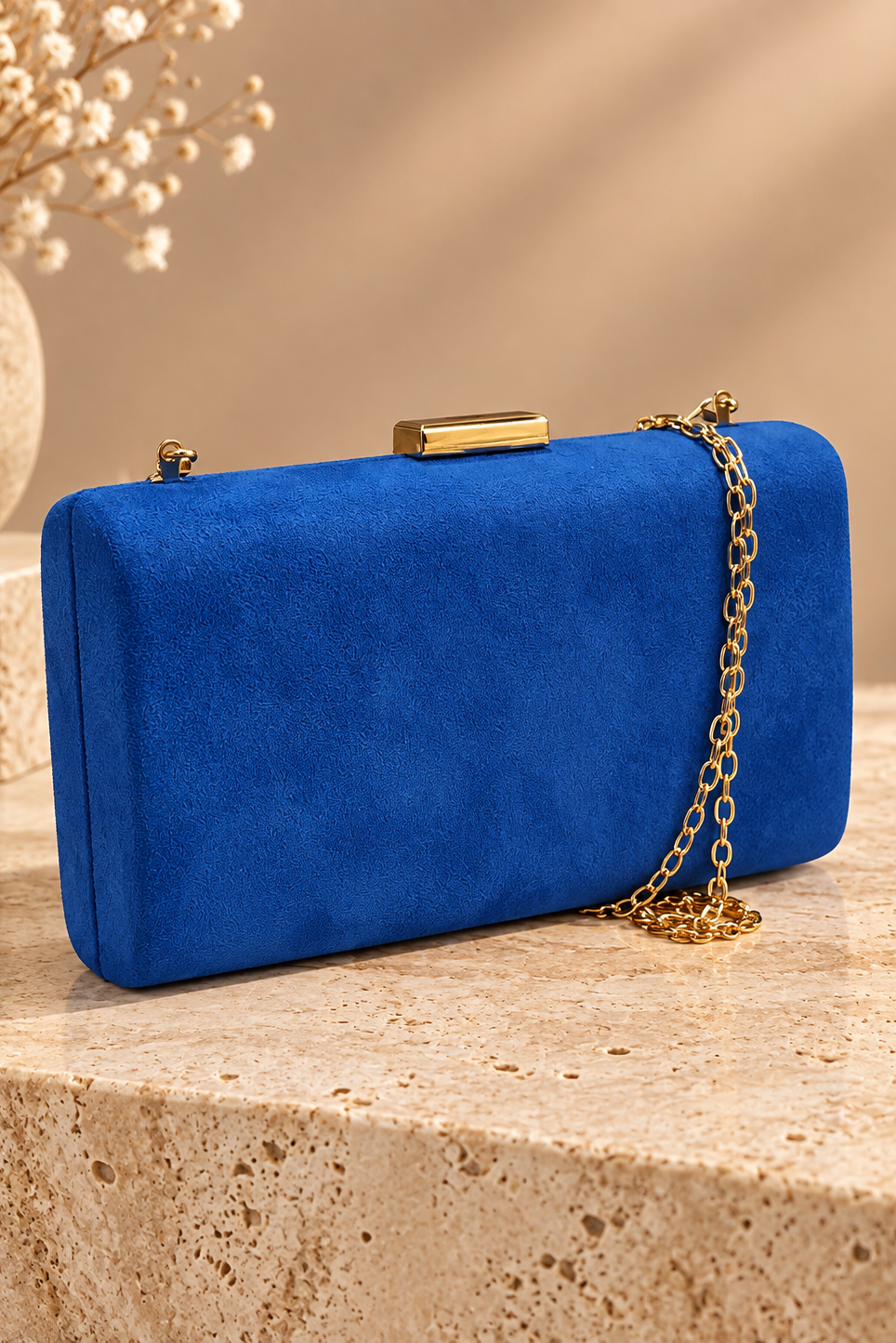 Clutch de Fiesta Azul Royal