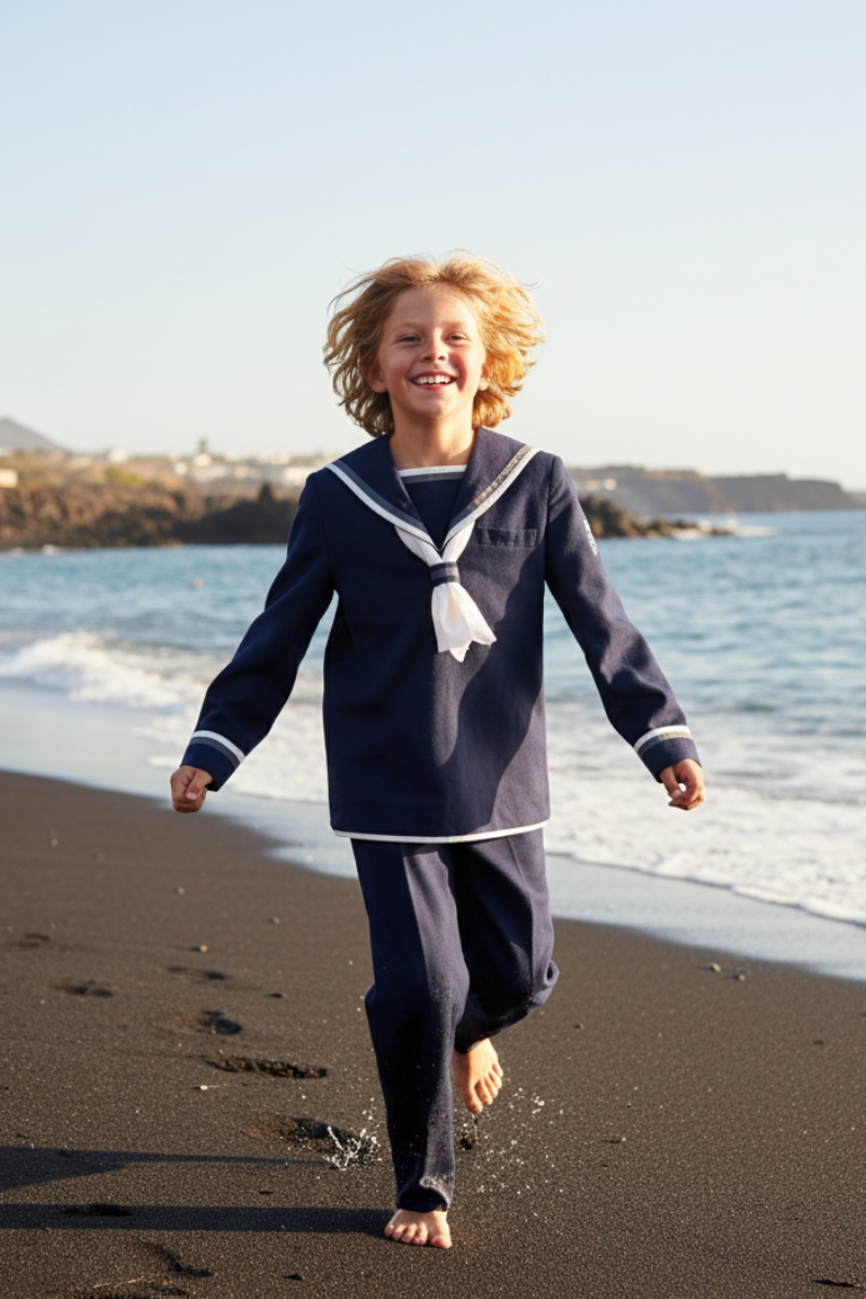 Marinero azul marino