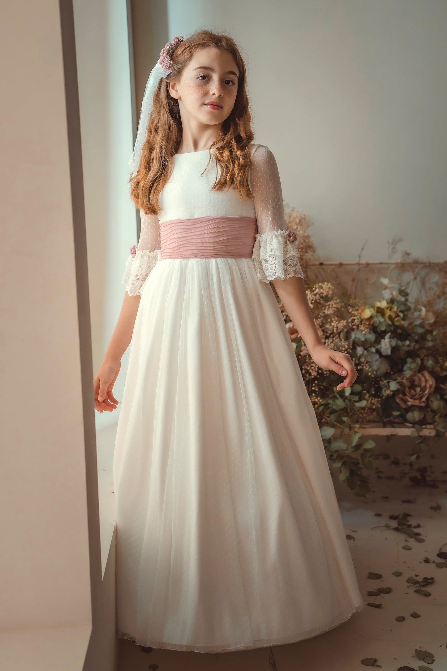 Vestido de comunión. Marla X122