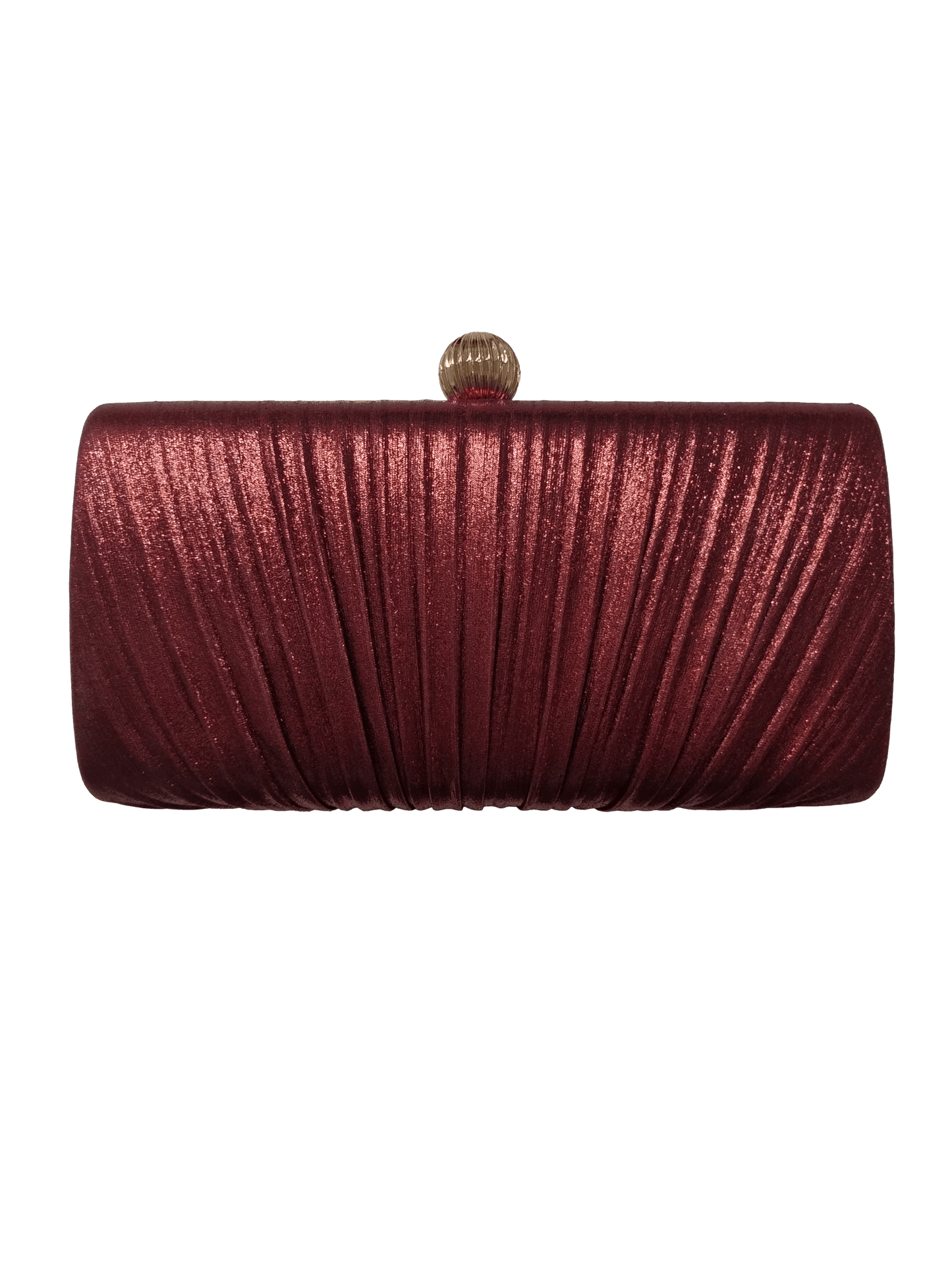 Clutch de fiesta burdeos