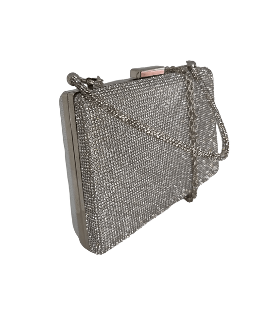 Bolso de fiesta con asa de mano.
