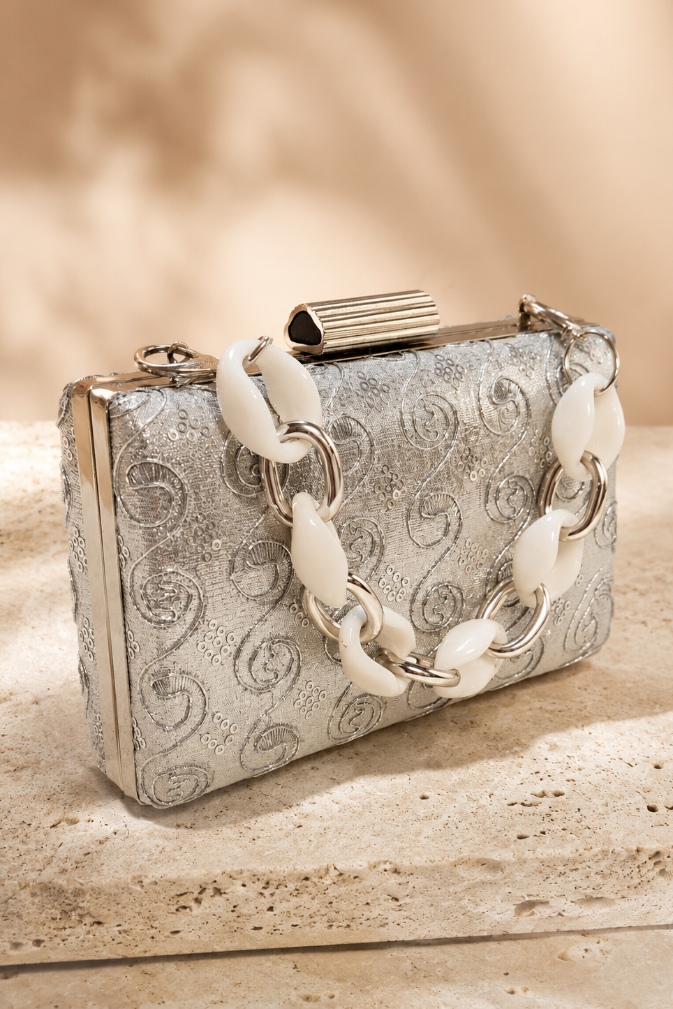 Bolso de Fiesta Plateado