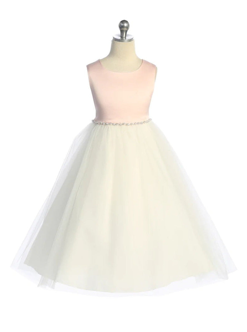 Vestido de arras top rosa