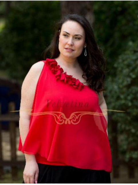 Blusa asimétrica