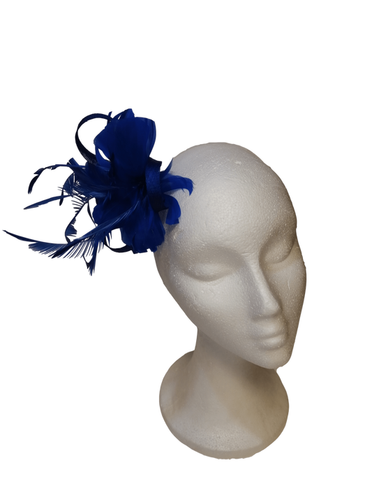 Small blue headdress