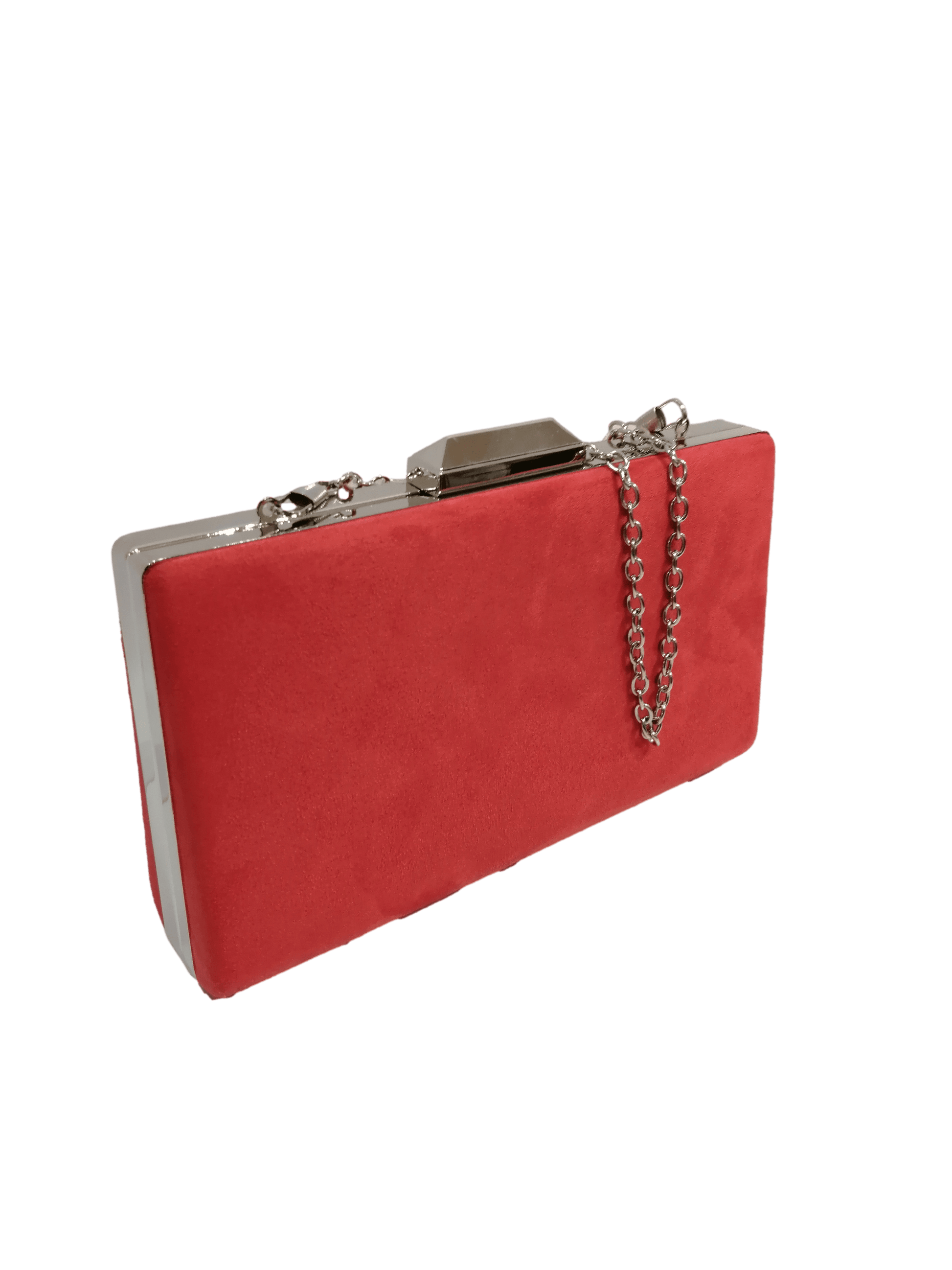 Bolso de fiesta tipo cluth naranja