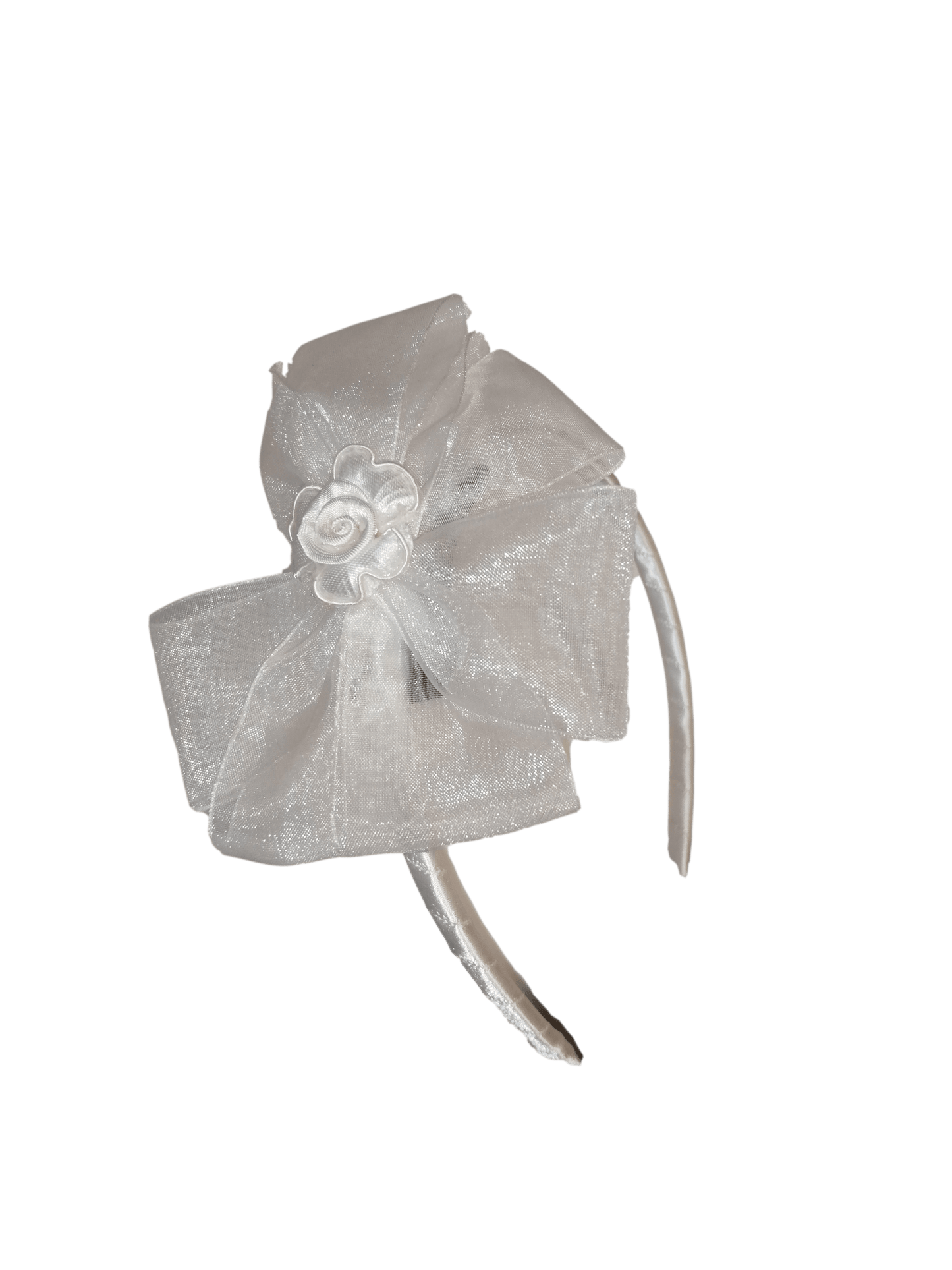 Communion headband with bow