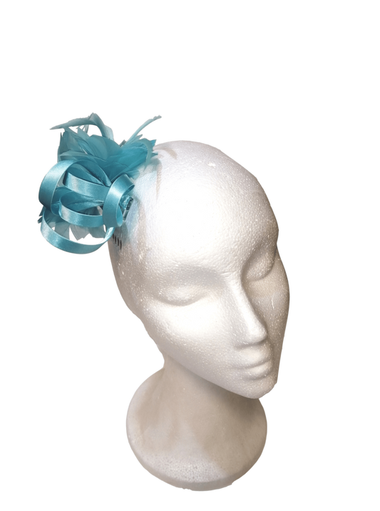 Small aquamarine headdress